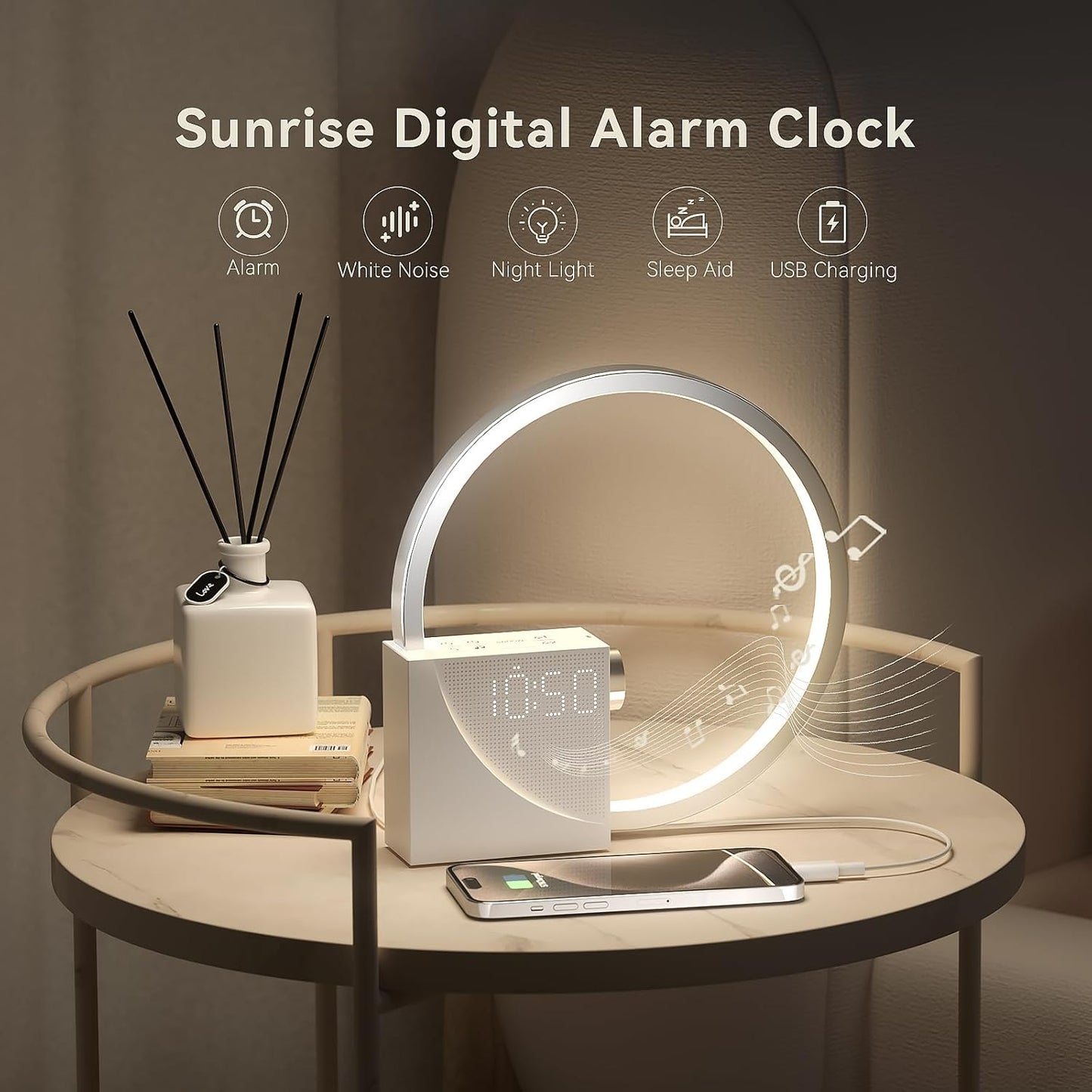Vivilumens Sunrise Alarm Clock Wake-Up Light