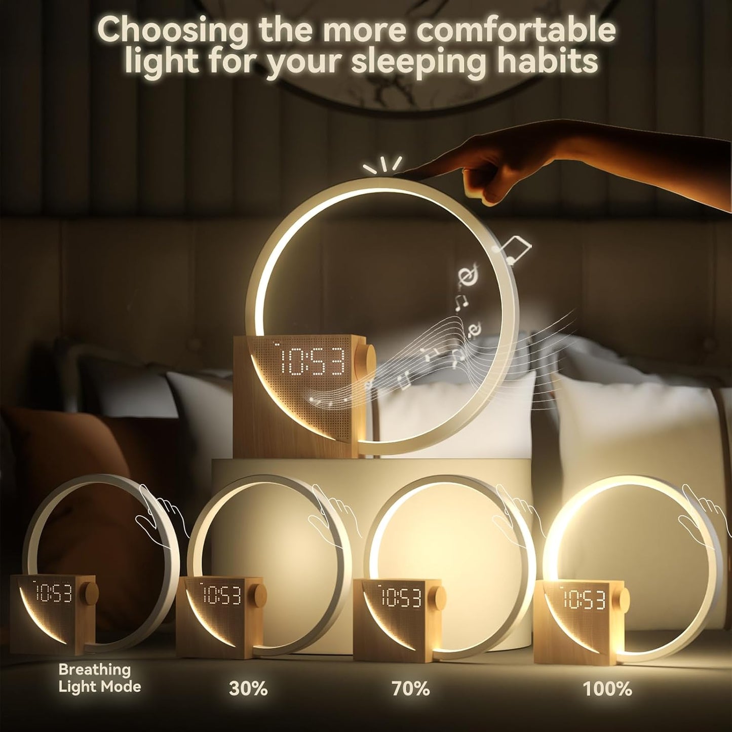 Vivilumens Sunrise Alarm Clock Wake-Up Light