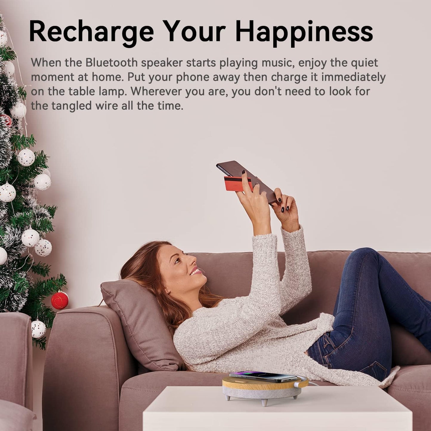 Vivilumens 6-in-1 Multifunctional Bedside Lamp
