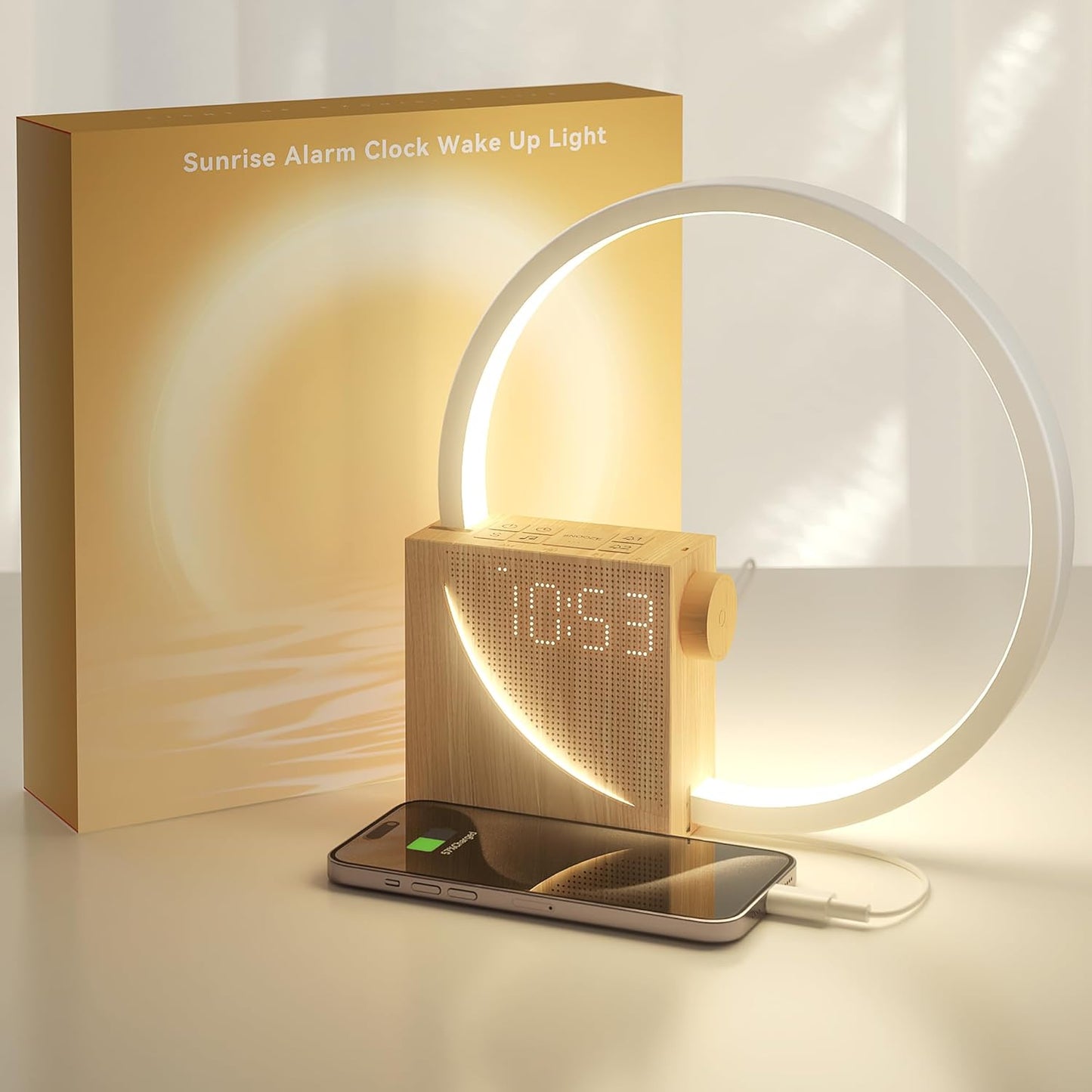 Vivilumens Sunrise Alarm Clock Wake-Up Light