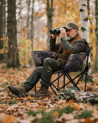 Heated Camping Chair – Oversized Moon Saucer Seat