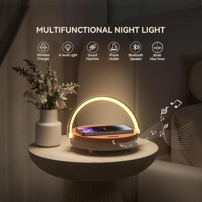Vivilumens 6-in-1 Multifunctional Bedside Lamp