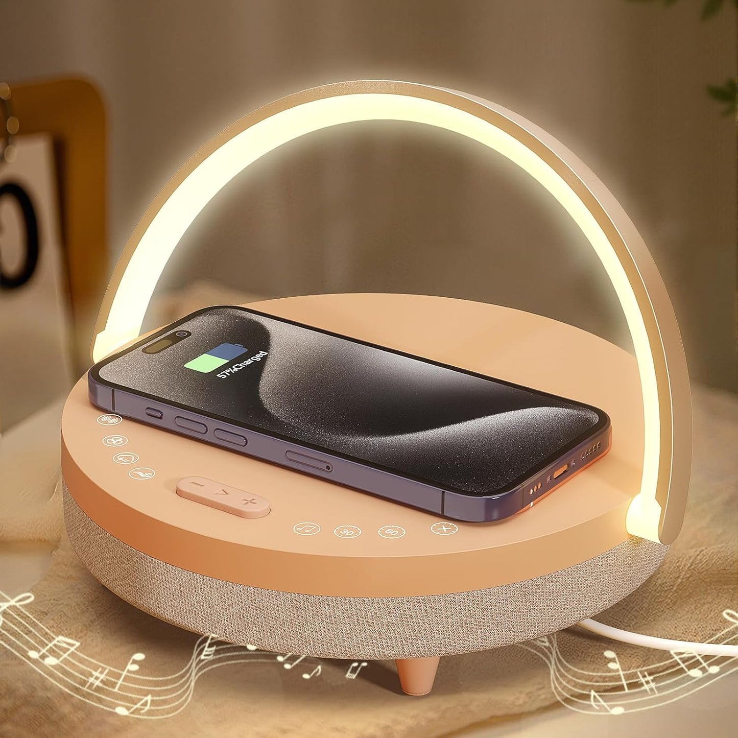 Vivilumens 6-in-1 Multifunctional Bedside Lamp