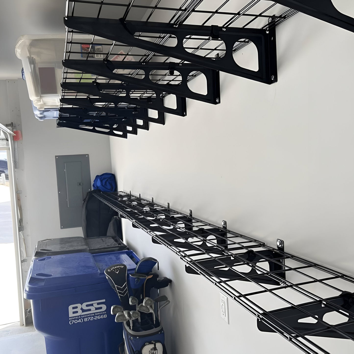 Wall Mounted Garage Shelving - Standard